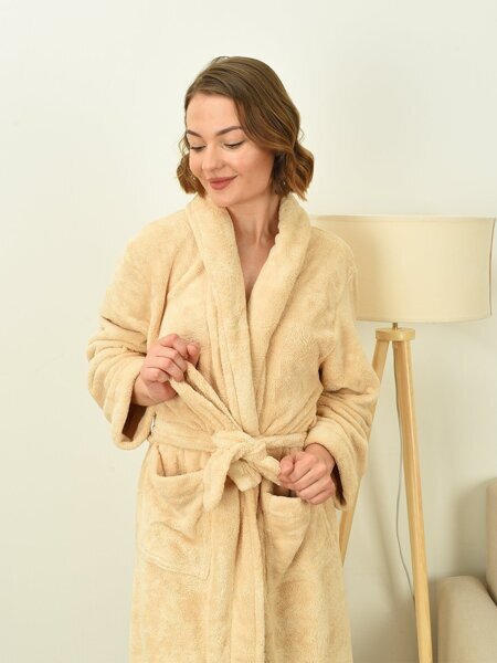 Universal hammom xalati – FORRIS kompaniyasidan mikrofibra matosidan tayyorlangan, namlikni juda yaxshi shimadi.