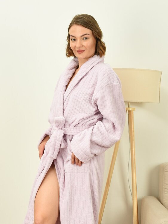 Universal hammom xalati – FORRIS kompaniyasidan mikrofibra matosidan tayyorlangan, namlikni juda yaxshi shimadi.