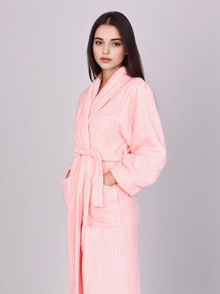 Universal hammom xalati – FORRIS kompaniyasidan mikrofibra matosidan tayyorlangan, namlikni juda yaxshi shimadi.